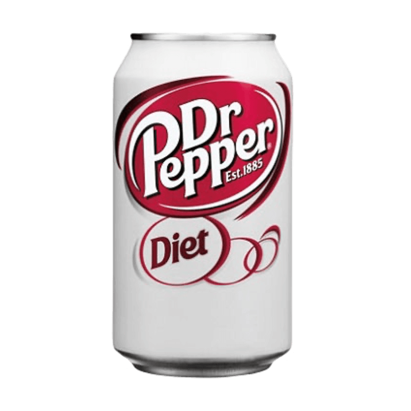 Diet Dr Pepper Can